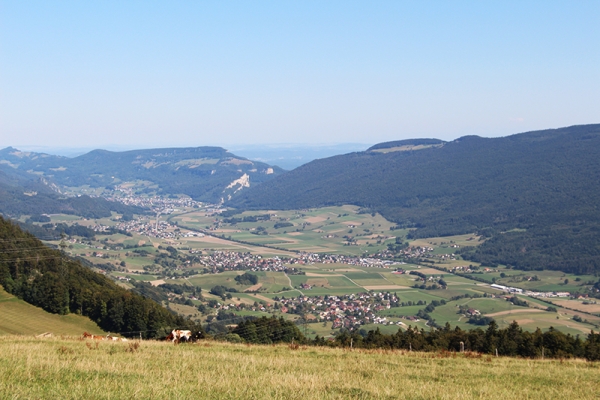 Randonnée sur la troisième chaîne du Jura