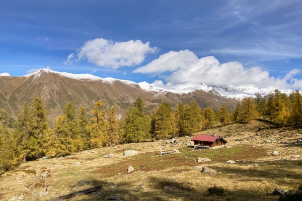 Wanderung zum Schaplersee im Landschaftspark Binntal