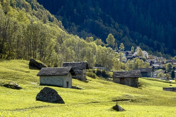 Wanderung der Calancasca entlang im Parco Val Calanca