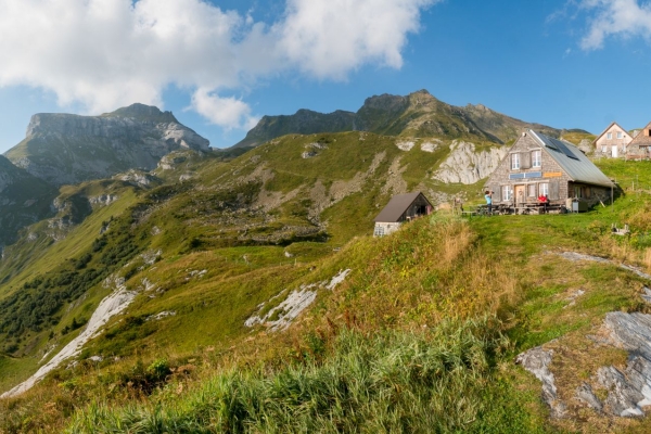 Anspruchsvoll unterwegs am Hoch Fulen