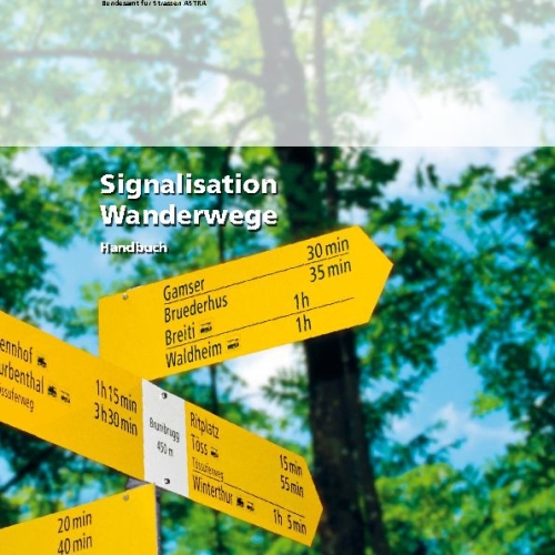 Handbuch Signalisation Wanderwege