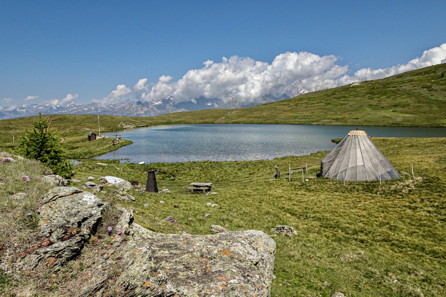 Lac du Gibidum. Photo: Pascal Bourquin