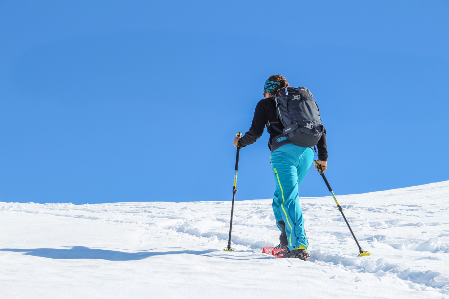 Montée vers le ciel. Photo: Alexandra Blatter