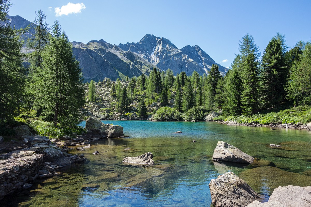 Bergsee-Idylle. Foto: Peter Kleiner