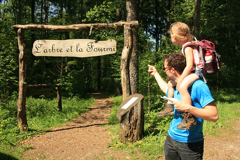 Beim Refuge du Bois des Brigands wird es niemandem langweilig. Bild: Camille Tissot