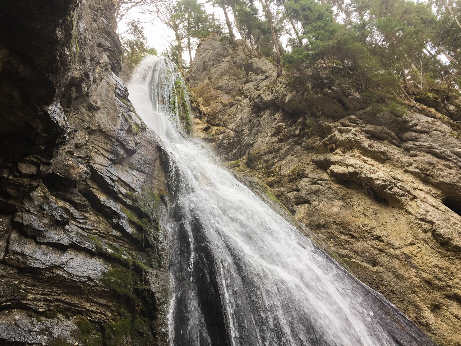 La cascade de Môtiers.