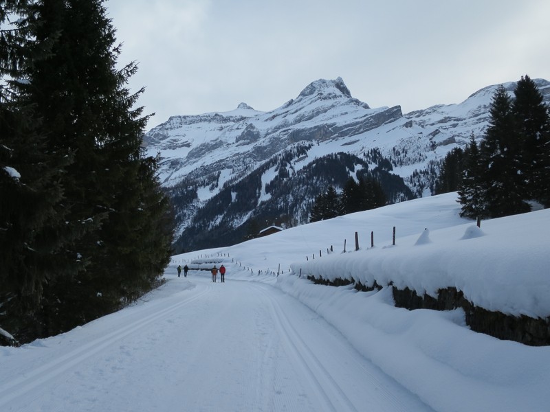 Le Scex Rouge domine la région du village vaudois des Diablerets. Photo: Andreas Staeger