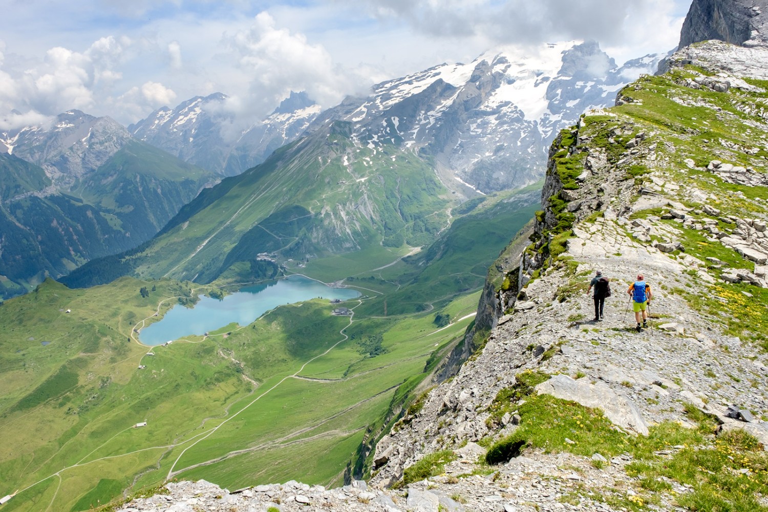 Auf der Ärzegg gab es früher eine Erzmine. Man nimmt an, dass sie der Grund ist, dass es heute keinen Wald auf der Melchsee mehr gibt. Bild: Iris Kürschner