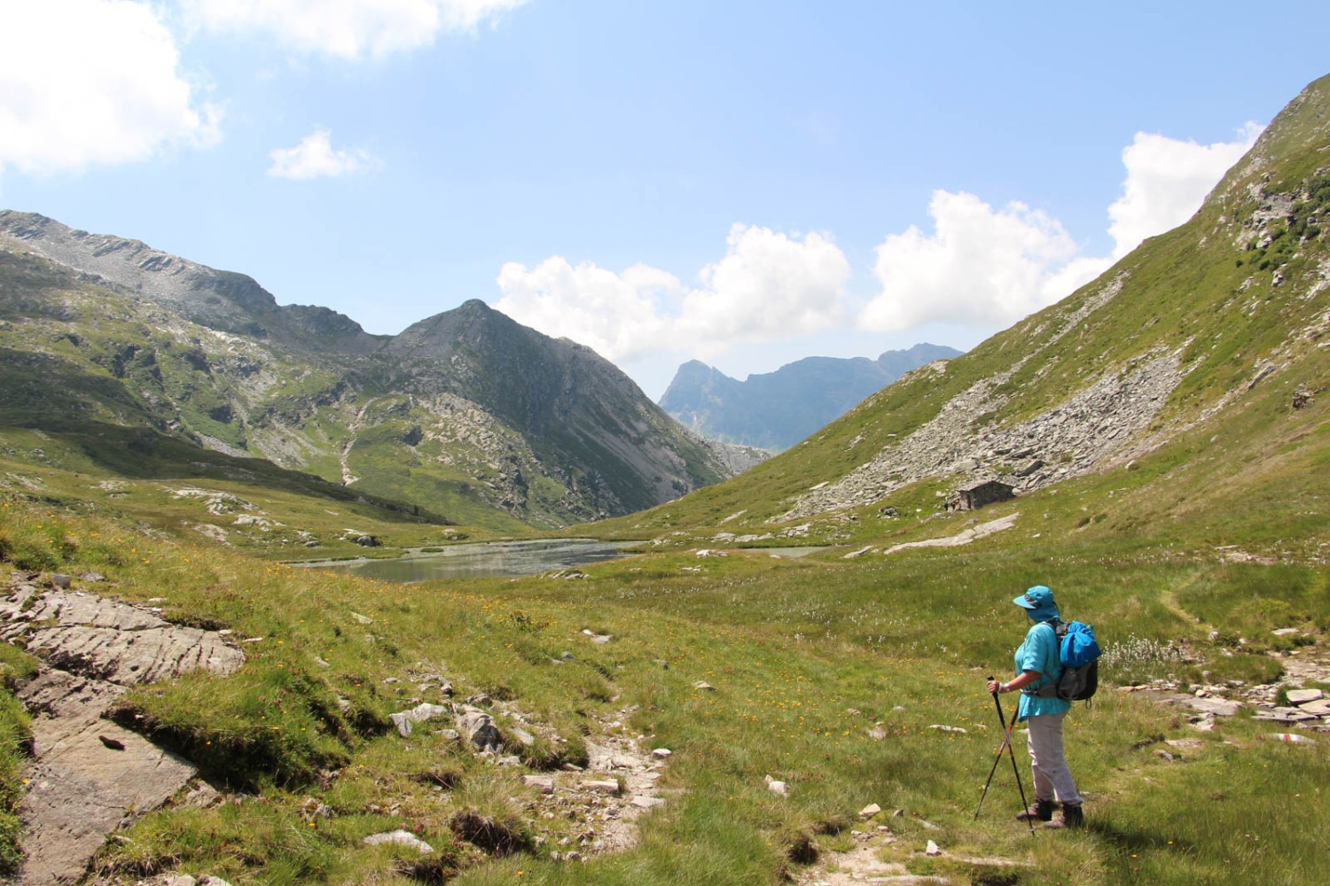 Sur le Pass di Passit. Photo: Alexandra Blatter