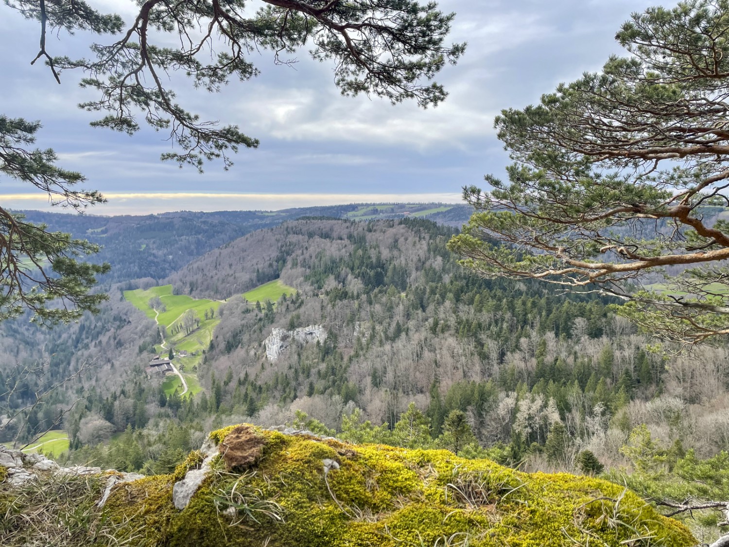 Les personnes qui n’ont pas peur d’entreprendre une longue boucle supplémentaire peuvent monter jusqu’aux Roies et au Château Cugny depuis la cascade. 