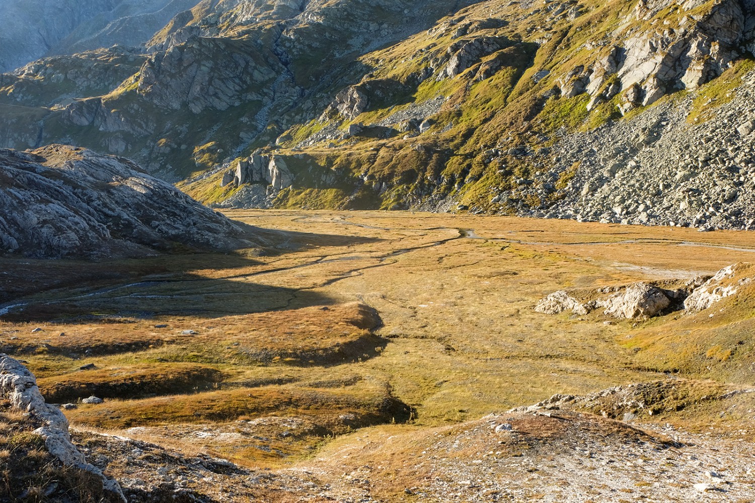 Come in un altro mondo: l’altopiano della Greina. Immagini: Elsbeth Flüeler