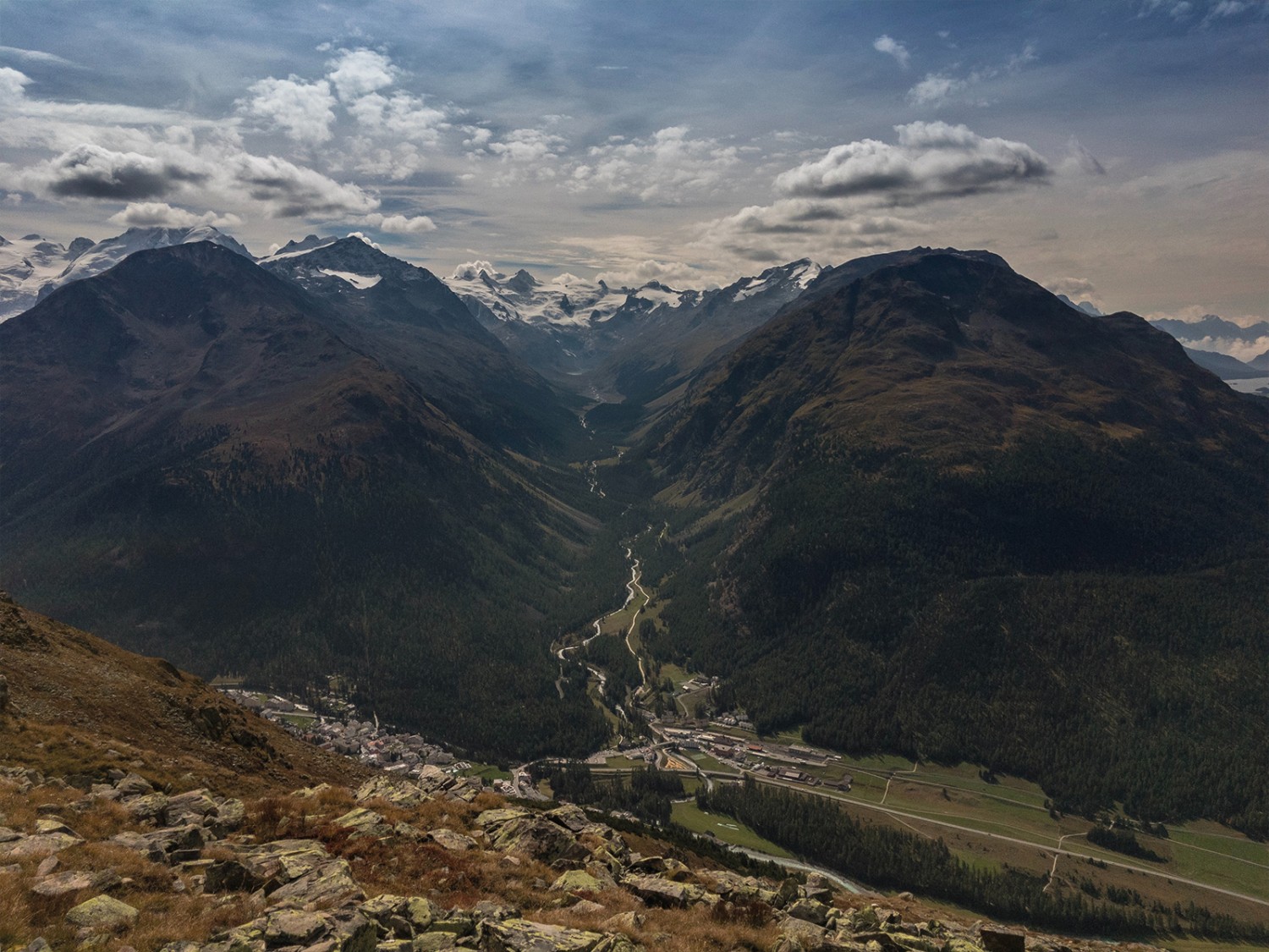 Ausblick ins Val Rosegg.
Bild: Renato Muolo via unsplash