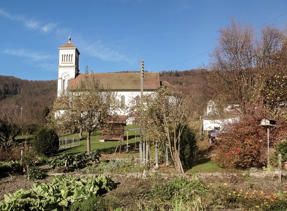 Les origines de l’église de Montsevelier remontent au 17e siècle. Photo: Miroslaw Halaba