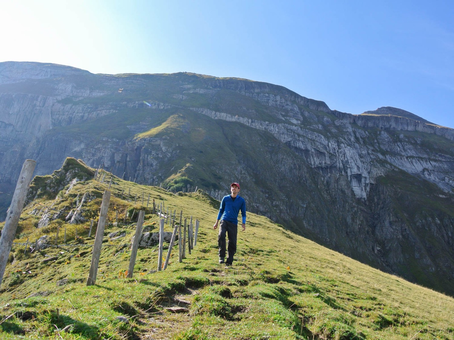 Auf der Krete bei der Sinsgäuer Schonegg. Bild: Rémy Kappeler