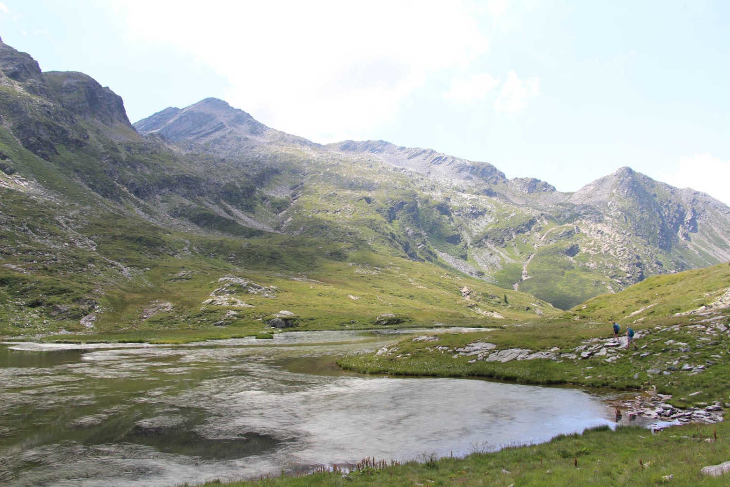 Du Pass di Passit, vue sur les sommets avoisinants. Photo: Alexandra Blatter