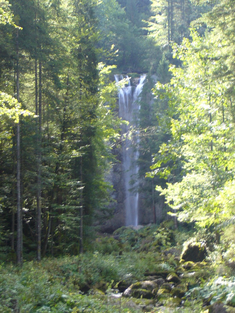 Le Leuenfall dans l'Alpstein.
Photo: Werner Nef