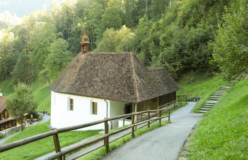 Die Bruder-Klaus-Kapelle in Flüeli-Ranft. Bild: Andreas Staeger