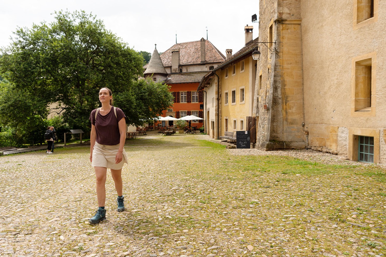 Le cœur historique de Romainmôtier. Photo: Raja Läubli