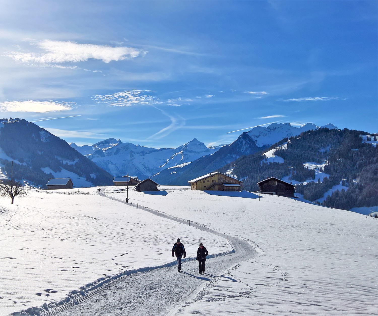 Die Route verläuft durchweg oberhalb von 1000 Metern. Bild: Andreas Staeger