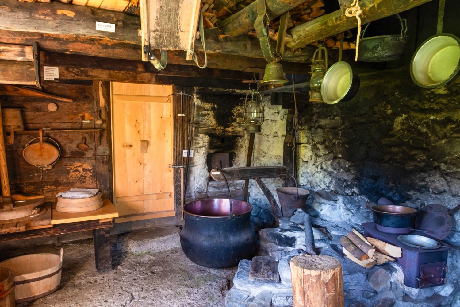 Das Alphütten-Museum bei der Oberalp ist liebevoll eingerichtet.